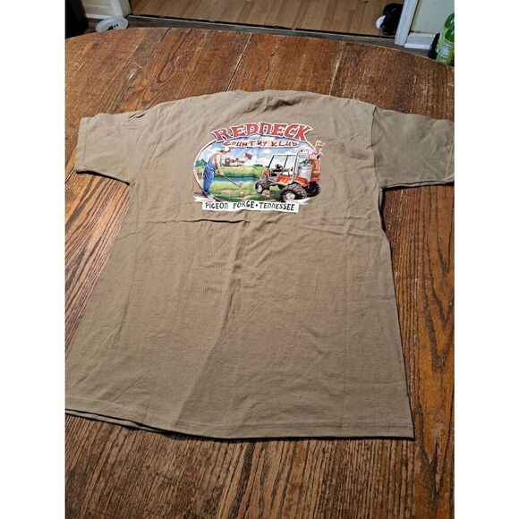 Duck Co Pigeon Forge Tee Large Redneck Country Klub Funny Beer Shirt Unisex - Picture 2 of 3